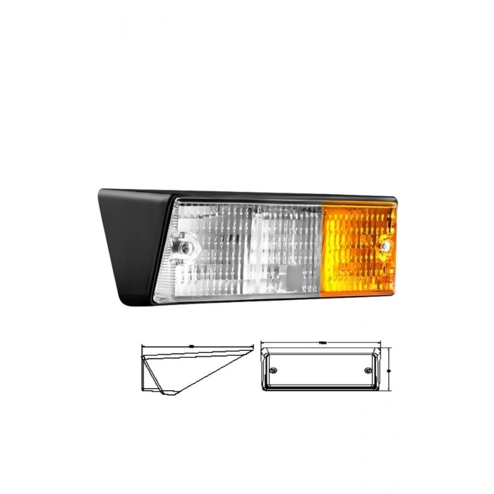 Deutz Traktör Ön Park Lambası Sağ - 832136-rh