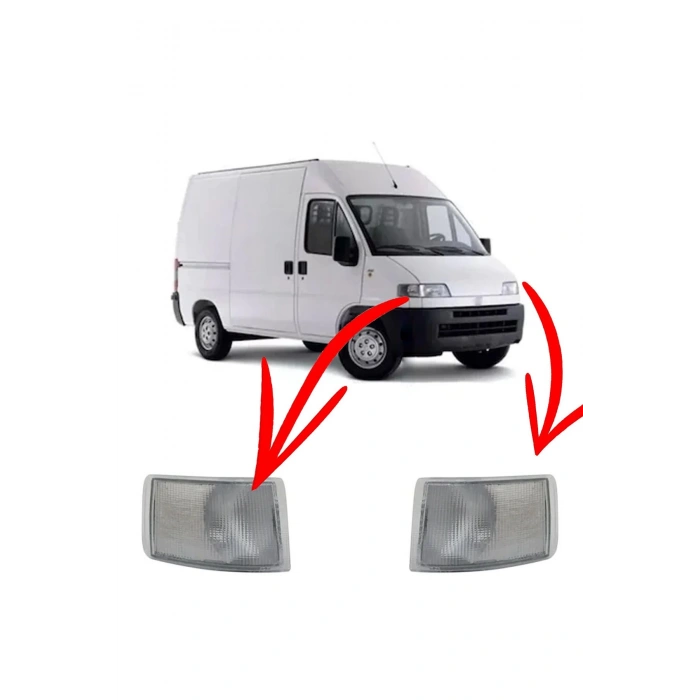 Ducato Boxer Jumper Sağ - Sol Ön Sinyal Lambası Takımı 1994--2001