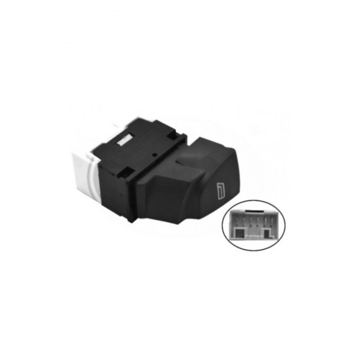 Ducato - Boxer - Jumper Sağ Tekli Cam Düğmesi 2003--2009