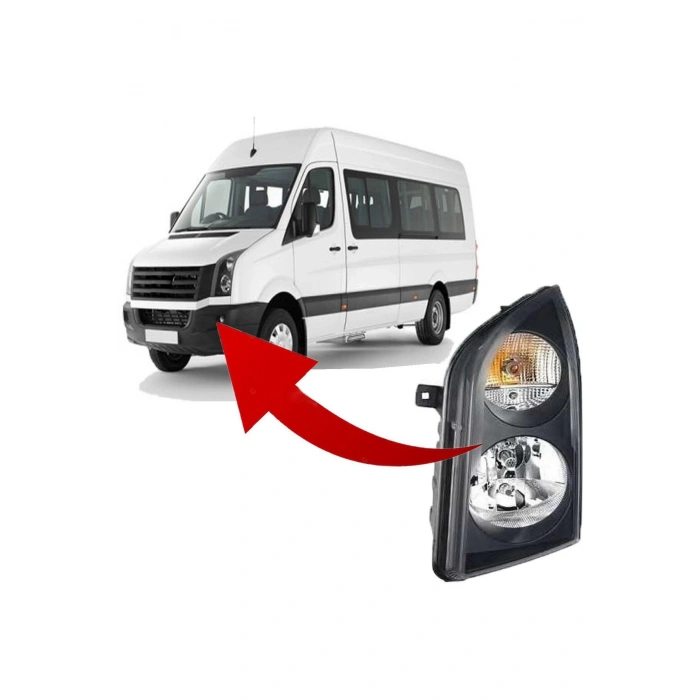 Far Volkswagen Crafter Manuel 2006-2017 Sağ