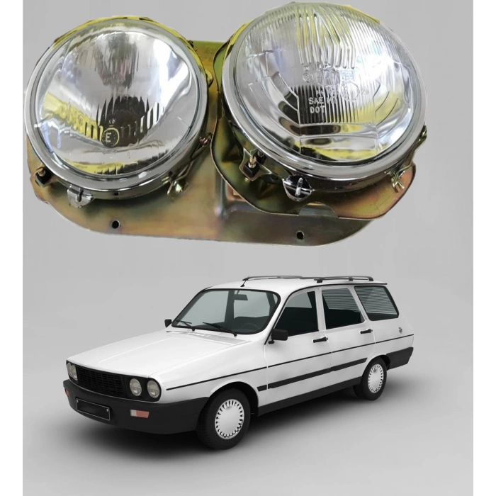 FARBA R12 TOROS ORJİNAL FAR ÇİFTLİ ÇERÇEVELİ SAĞ+SOL TARAF