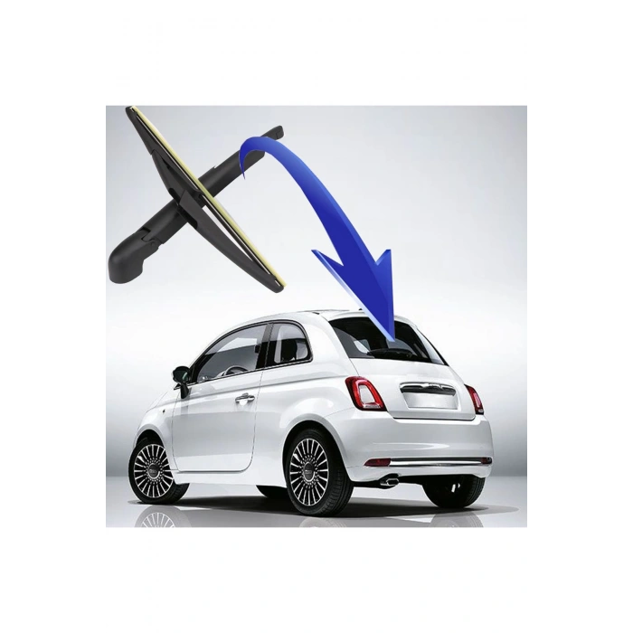 Fiat 500 Arka Silecek Kolu Ve Süpürgesi 2009--2017