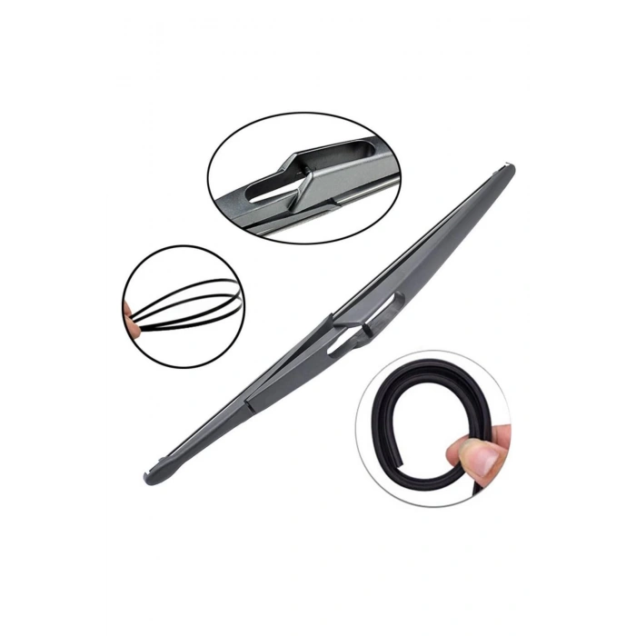 Fiat Bravo Ön + Arka Cam Muz Silecek Takımı 2007--2013 Uyumlu