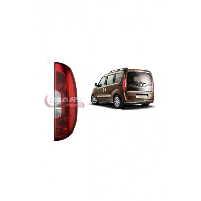 Fiat Doblo Uyumlu Sol Arka Stop Lambası Tek Kapı 2014--2019