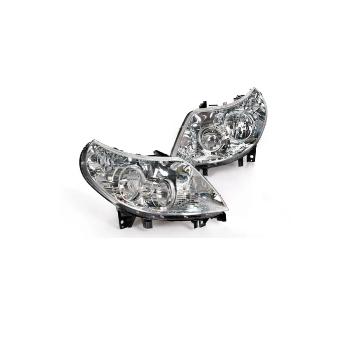 Fiat Ducato Sağ + Sol Ön Far Takımı Motorlu 2011--2014 Uyumlu