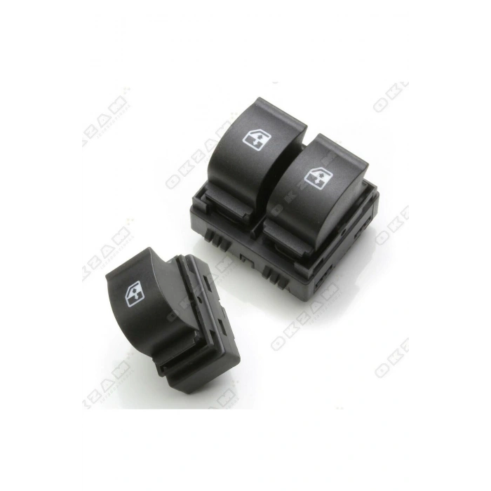 Fiat Linea Cam Düğmesi Anahtarı Seti Sol + Sağ Takım 2007-2015