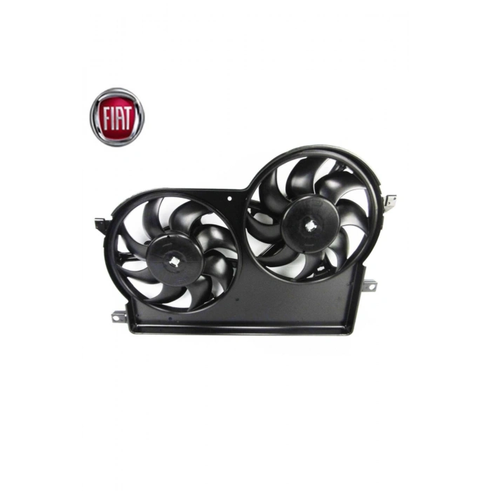 Fiat Palio 1.3 Multijet Radyatör Fan Motoru Davlumbazlı Çift Moto