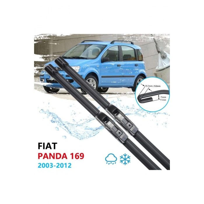 FİAT PANDA ÖN CAM MUZ SİLECEK TAKIMI 2003--2012