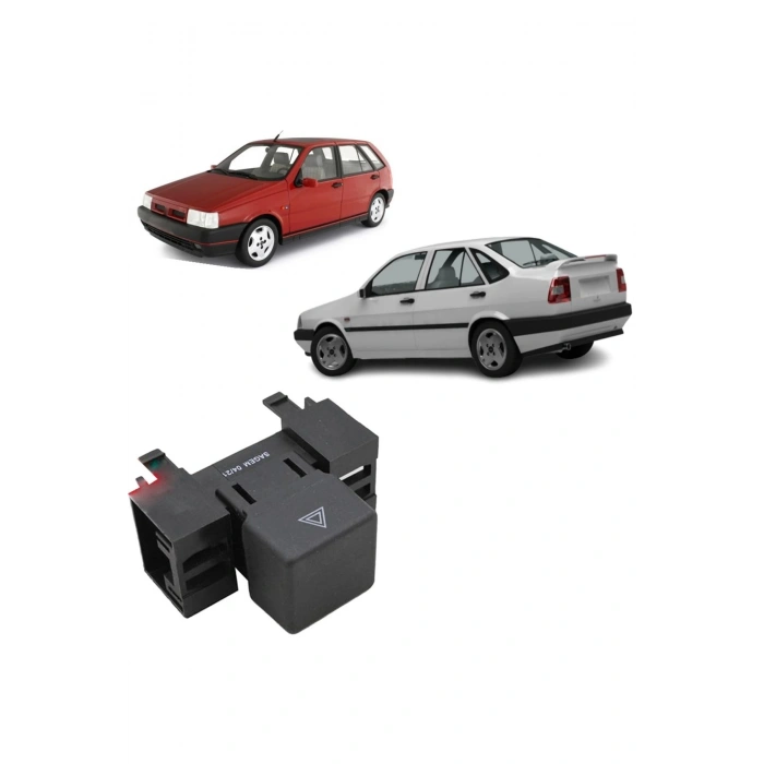 Fiat Tempra Tipo Dörtlü Flaşör Anahtarı Uyumlu