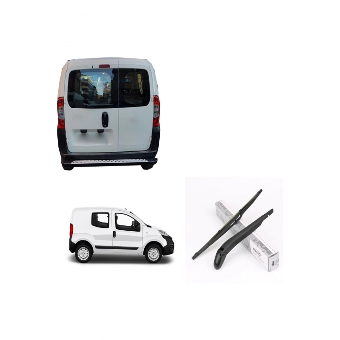 Fiorino - Bipper - Nemo Arka Silecek Kolu ve Süpürgesi Çift Kapıl