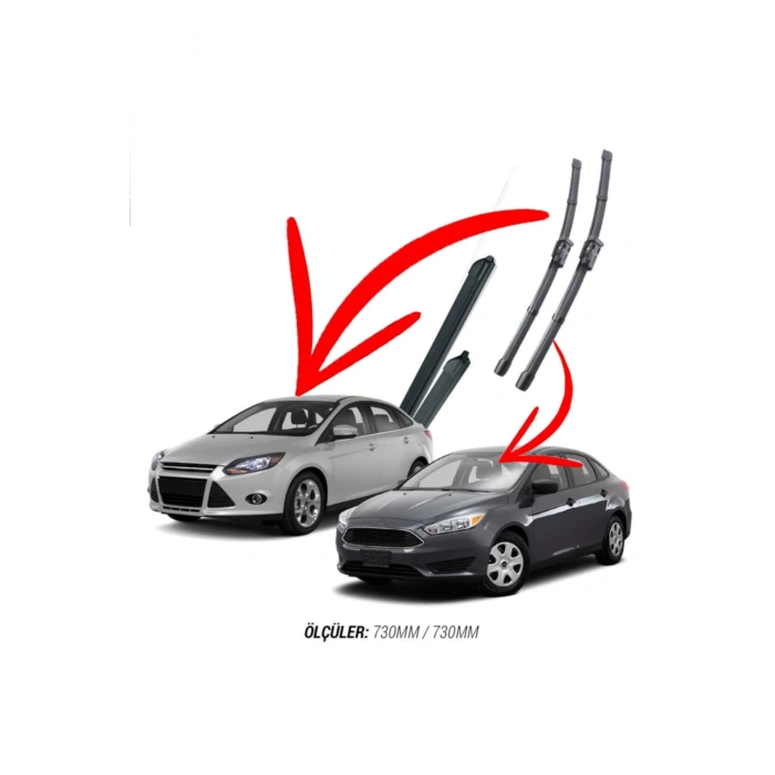 Focus 3 Muz Silecek Takımı (2012-2018)