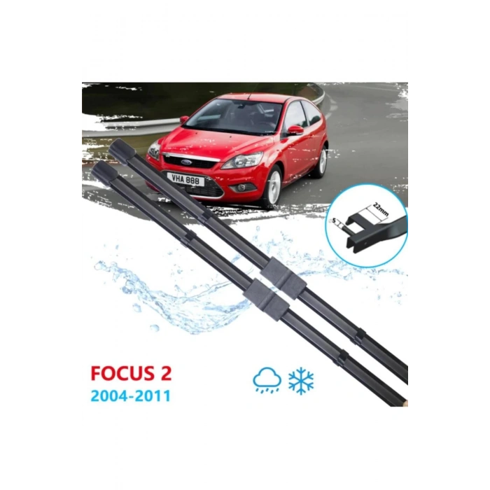 FORD FOCUS 2 ARACA ÖZEL SİLECEK TAKIMI 2004--2011 Uyumlu