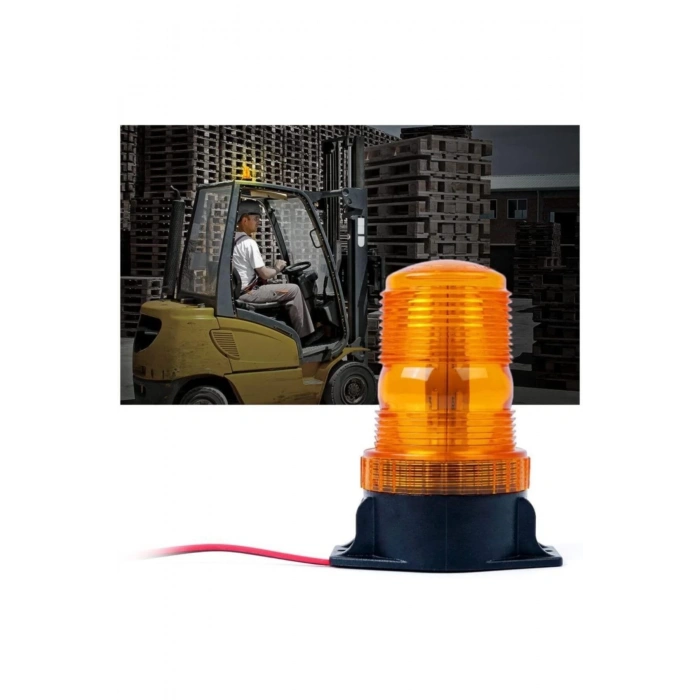 Forklift Çalışma Tepe Lambası Çakarlı Ikaz Lambası 12v/110v