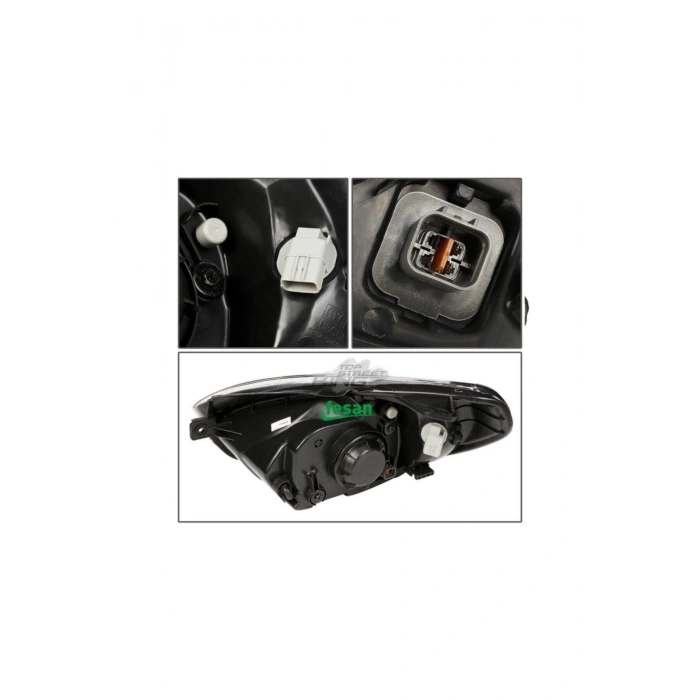 Hyundaı Accent Era Motorlu Sol Ön Far Sarı Sinyalli 2006--2009