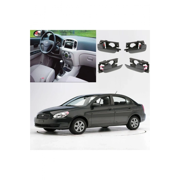 Hyundai Accent Era Sağ Sol Ön ve Arka İç Kapı Açma Kolu 2006-2011
