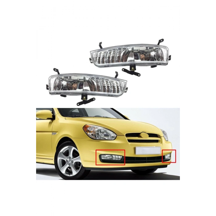 Hyundai Accent Era Sol Ön Sis Lambası 2006--2011