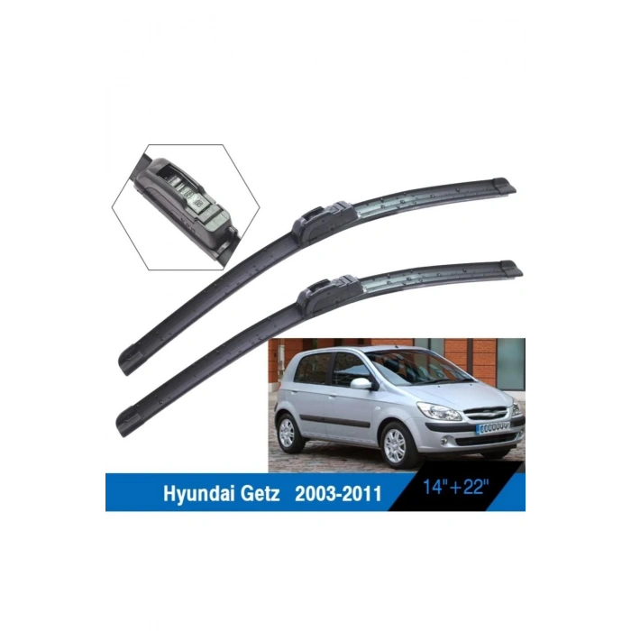 Hyundai Getz Ön Cam Muz Silecek Takımı 2003-2011