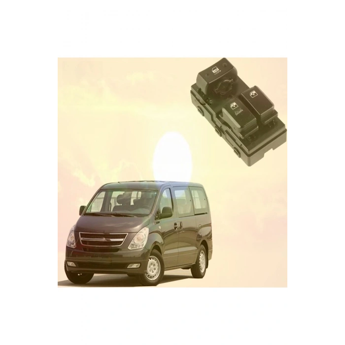 Hyundai H1 Sol Çiftli Cam Düğmesi Anahtarı