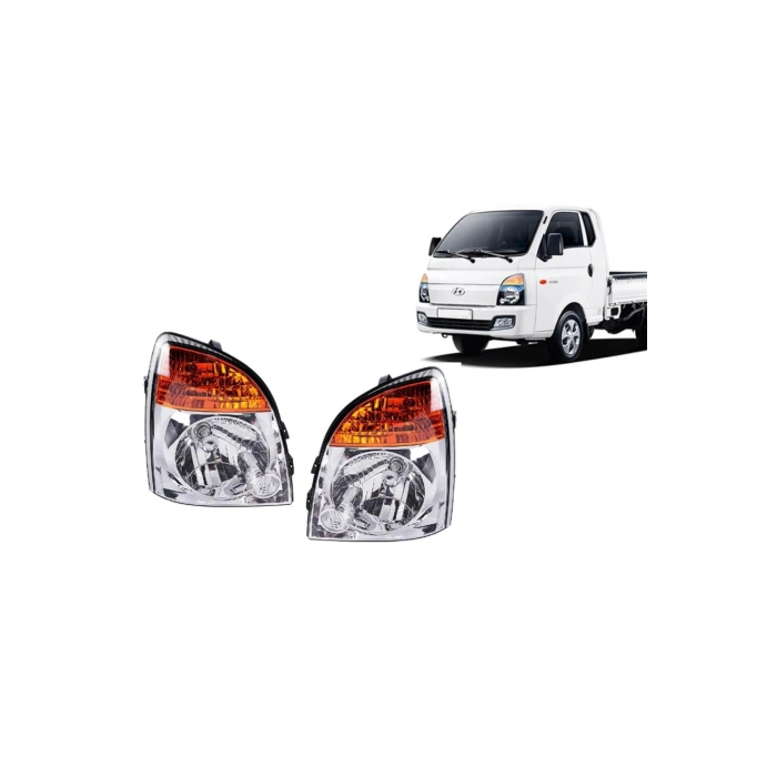 Hyundai H100 Porter Sağ Sol Ön Far Takımı 20042010