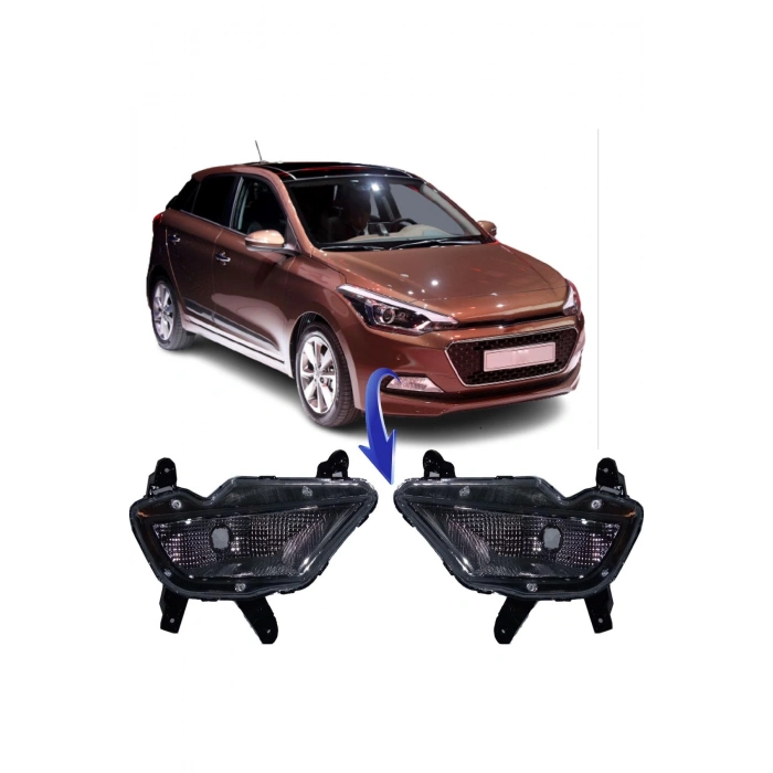 Hyundai I20 Sis Lambasu Ledsiz Far  uyumlu 2015-2017 Modeller Arası Takım