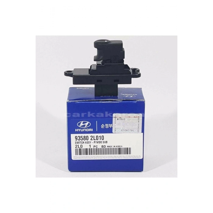 Hyundai I30 Tekli Cam Açma Düğmesi Anahtarı 2008--2011 Orjinal