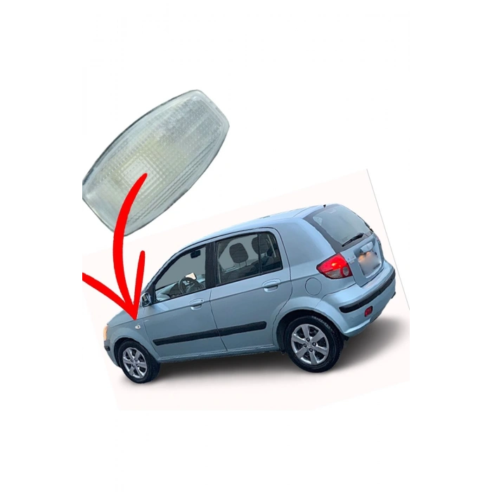 Hyundai Uyumlu Çamurluk Sinyal Lambası Sağ Ve Sol  1 Adet