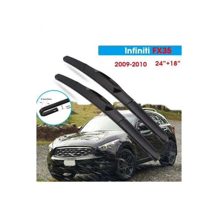 Infiniti Fx35 Ön Cam Hybrid Silecek Takımı 2009--2010