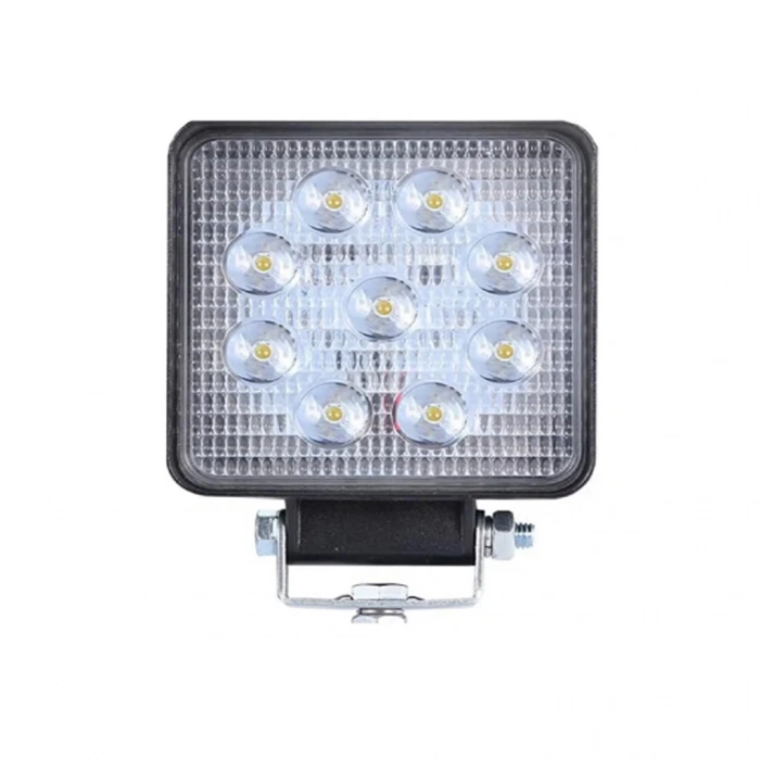 İnwells Çalışma Lambası Kare 9 Led 27 Watt