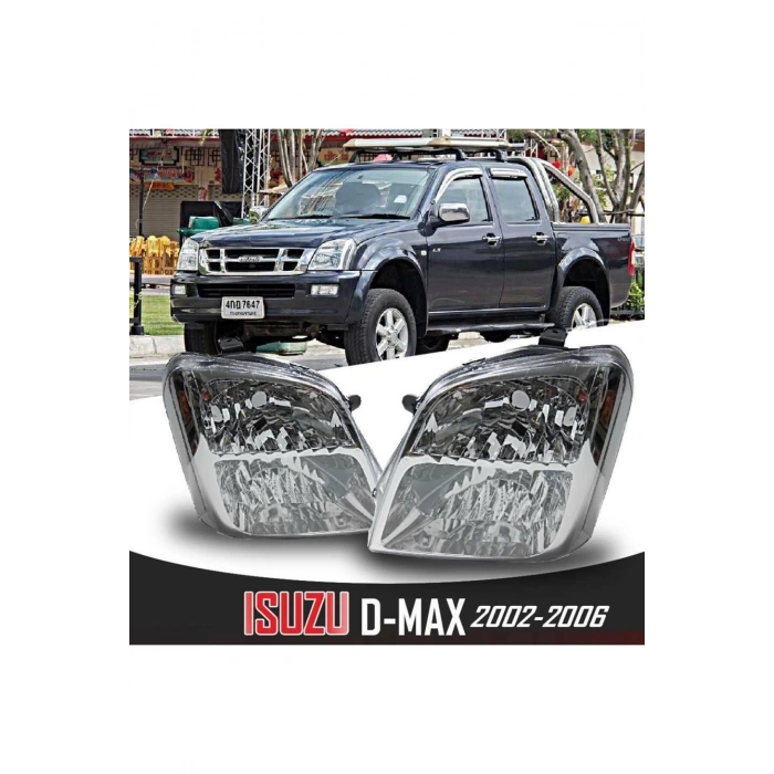 Isuzu D-max D Max Sağ Sol Ön Far Takımı 2002-2006