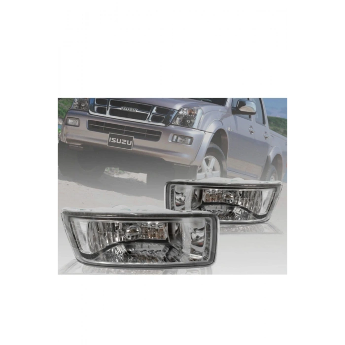 Isuzu D-max ( D Max ) Sağ + Sol Ön Sis Lambası Takımı 2002--2006 Uyumlu