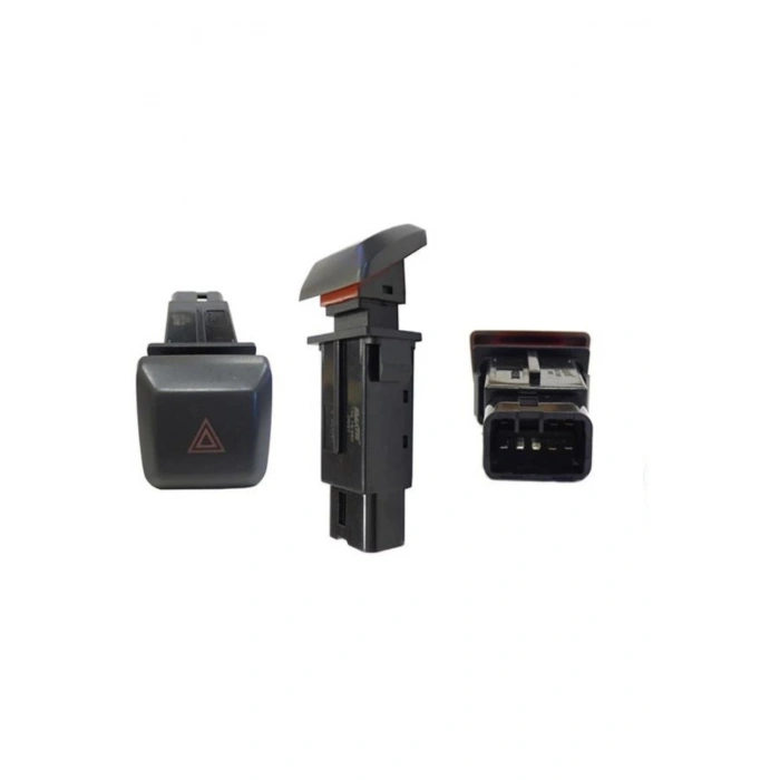 ISUZU D-MAX DÖRTLÜ SİNYAL FLAŞÖR ANAHTARI DÜĞMESİ 2002--2006