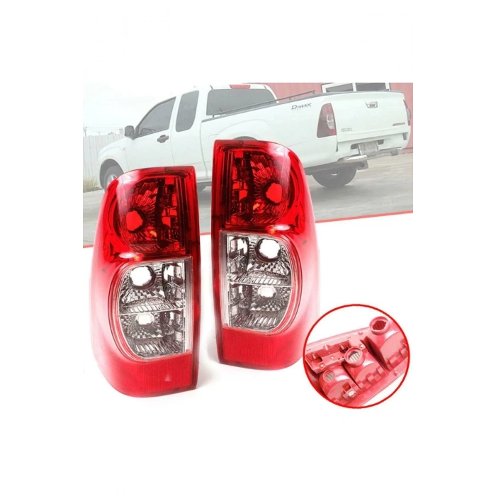 Isuzu D-Max Uyumlu Sağ - Sol Arka Stop Lambası Takıı 2007--2011