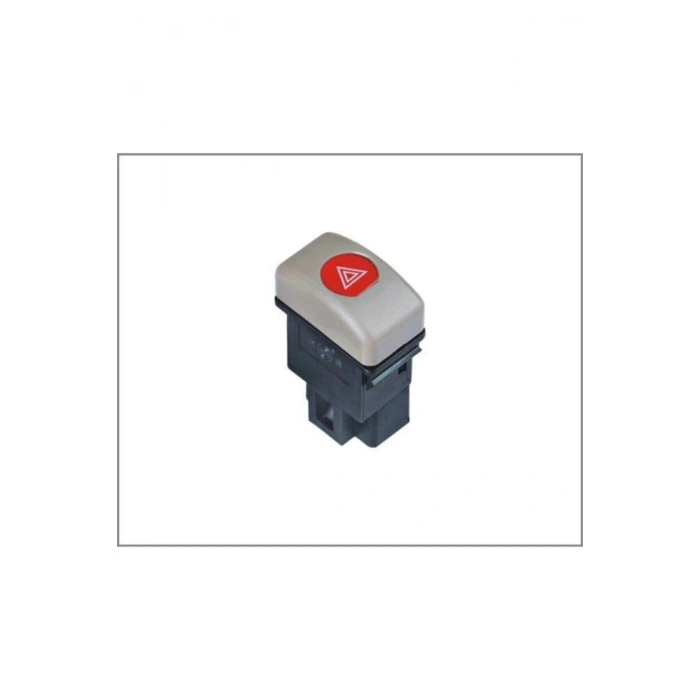 Isuzu Şampiyon Dörtlü Sinyal Flaşör Düğmesi Bej