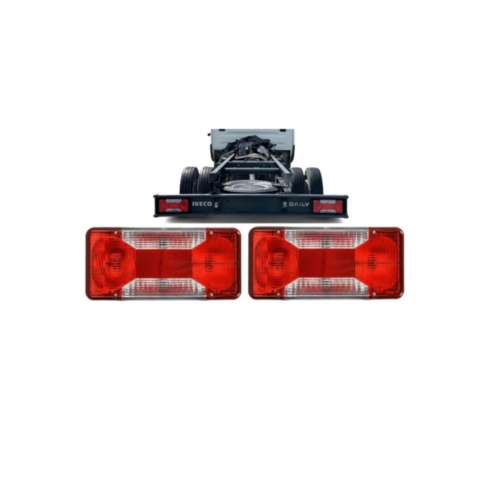 Iveco Daily Pick Up Sag + Sol Arka Stop Lambasi Takimi Soketli 549759571