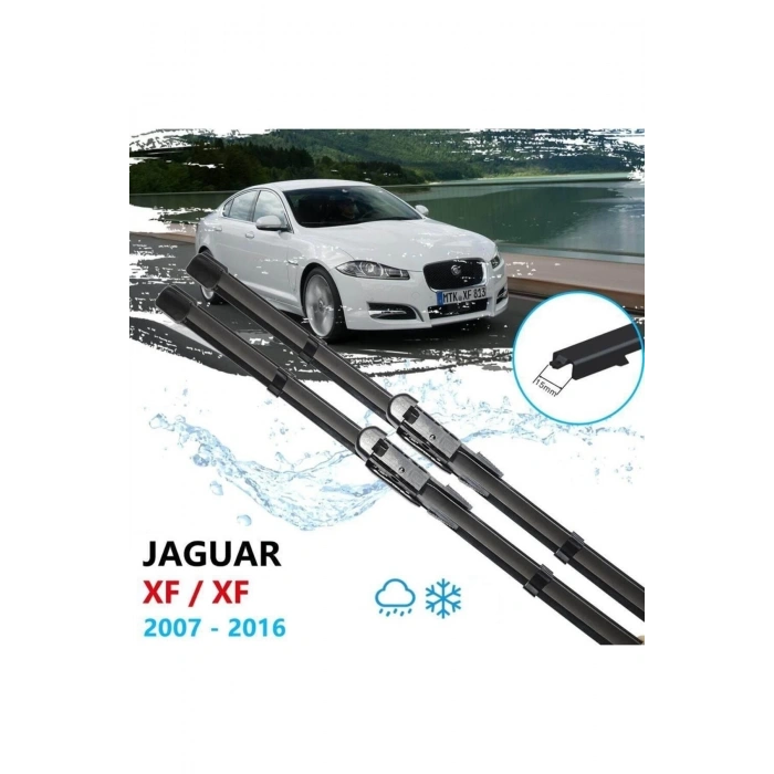 Jaguar Xf Ön Cam Muz Silecek Takımı 2007--2016
