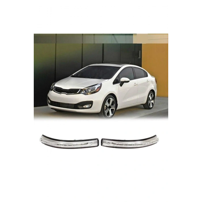 Kia Rio Sağ + Sol Ayna Sinyal Lambası Takımı 2012--2015 Uyumlu