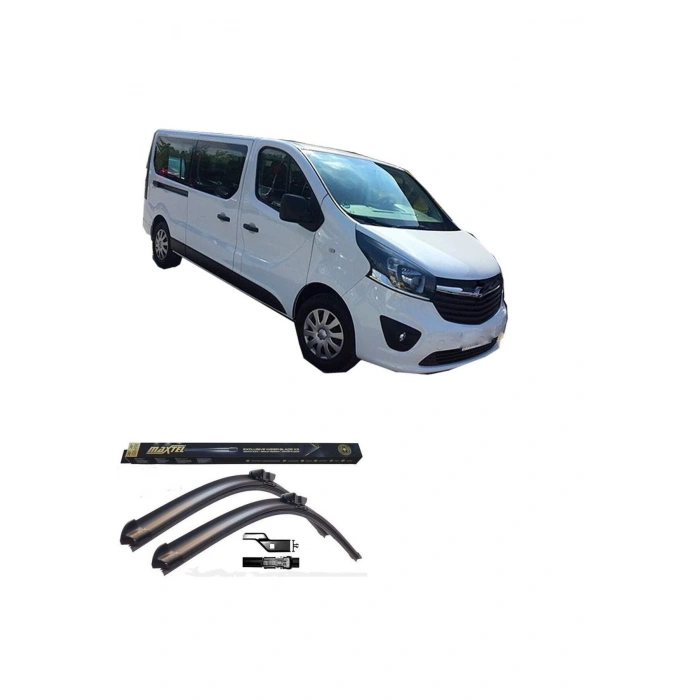 L Opel Vıvaro B 2014+ Uyumlu Muz Silecek Takımı 480 - 650 Mm 12102354