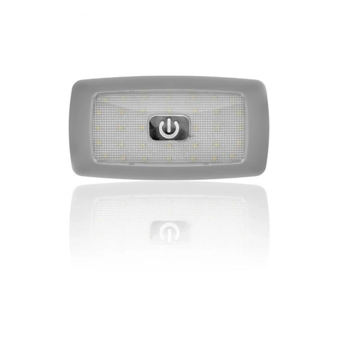 Ledli Tavan Lambası 12v Sıcak Beyaz Dokunmatik Düğmeli - 34 Ledli