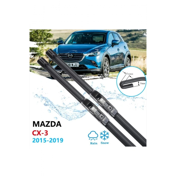 MAZDA CX3 ÖN CAM HYBRİD SİLECEK TAKIMI 2015--2019