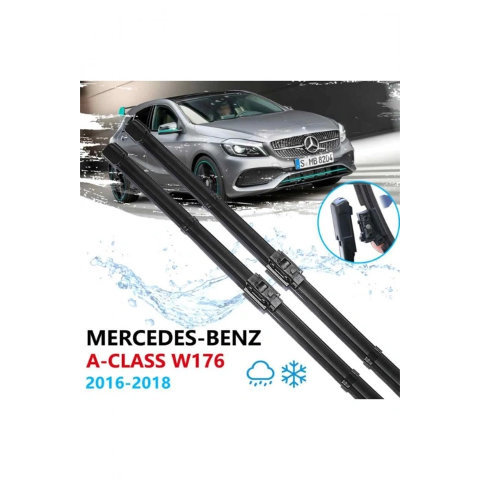 Mercedes A Serisi W176 Ön Cam Silecek Süpürgesi Takımı 2016--2018