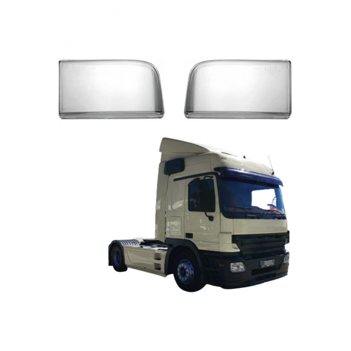 Mercedes Actros Far Camı Sağ Sol Takım 2004 Üzeri