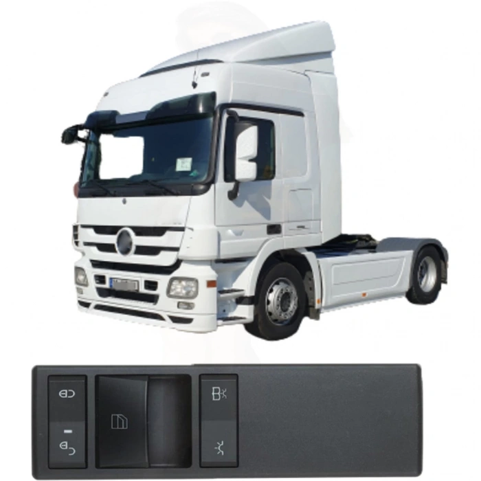 MERCEDES ACTROS MP4 SAĞ TEKLİ CAM DÜĞMESİ ANAHTARI 2011--2019
