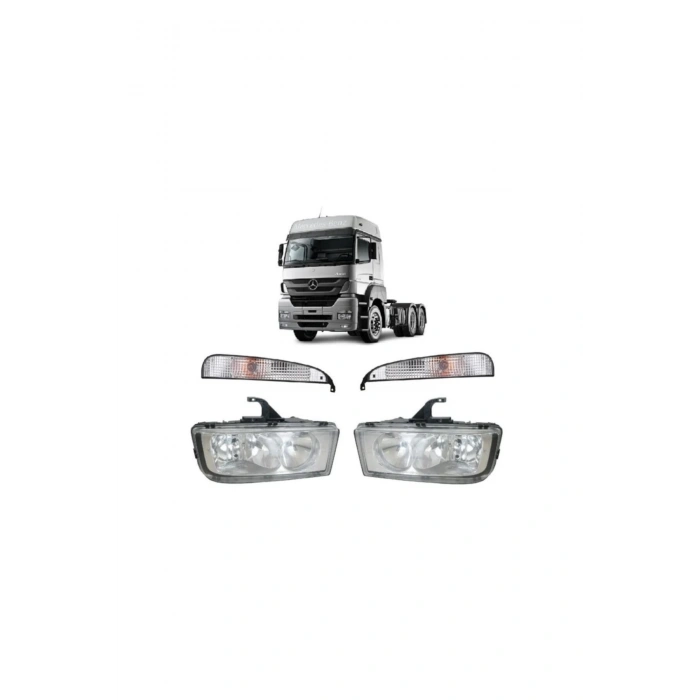 Mercedes Axor Mp2 Sağ Sol Ön Far Sinyal Lambası 20042011