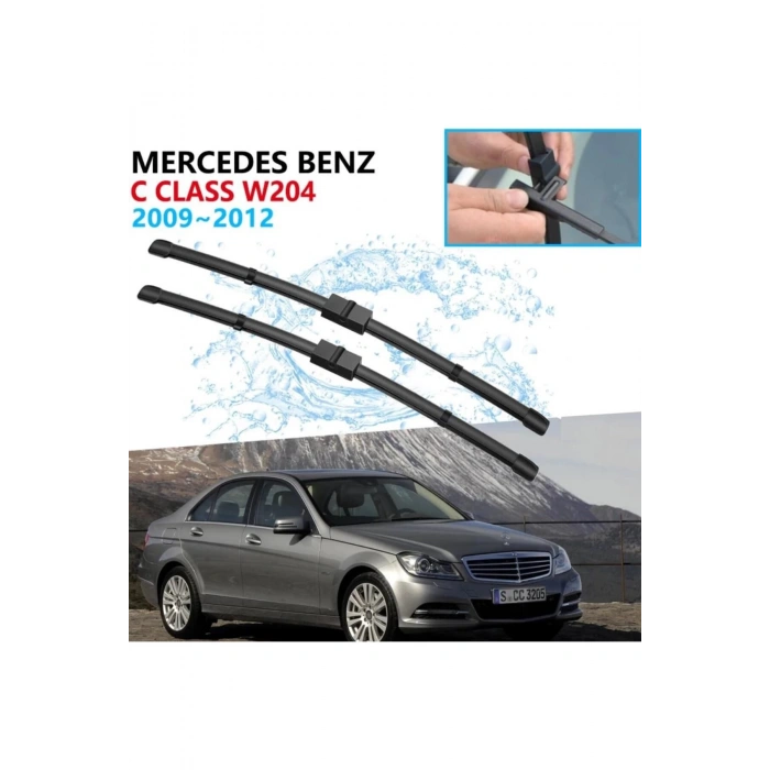 Mercedes C Serisi W204 Ön Cam Muz Silecek Takımı 2009-2012