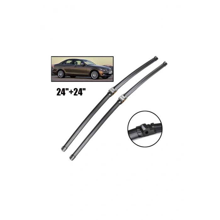 Mercedes C Serisi W204 Ön Cam Silecek Süpürgesi Takımı 2009-2011