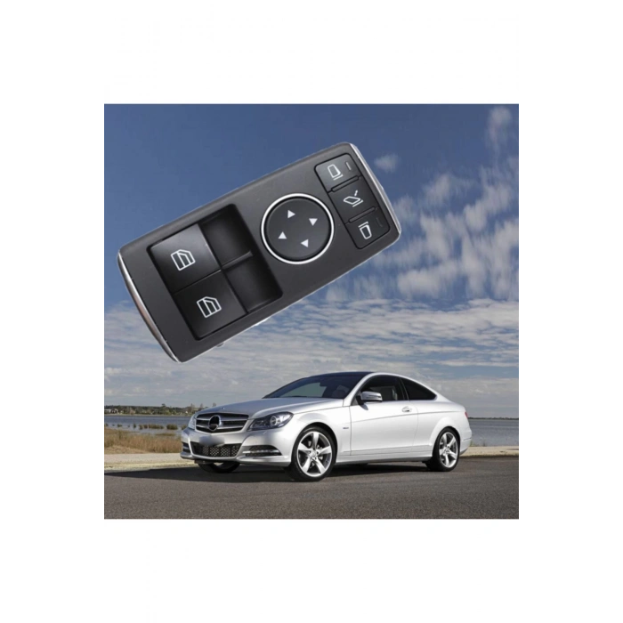 Mercedes C204 R231 Cam Indirme Kaldırma Düğmesi Sol Çiftli 3 Pin