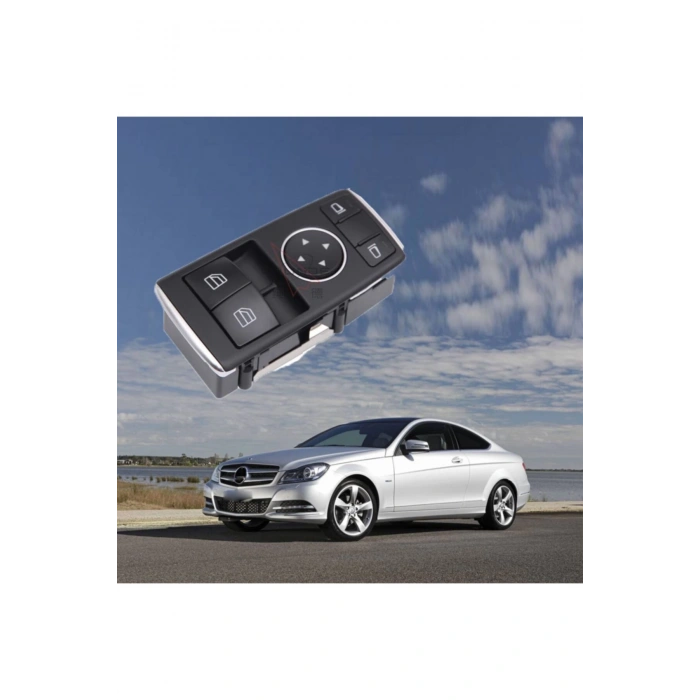 Mercedes C204 -r231 Cam Indirme Kaldırma Düğmesi Sol Çiftli 3 Pin