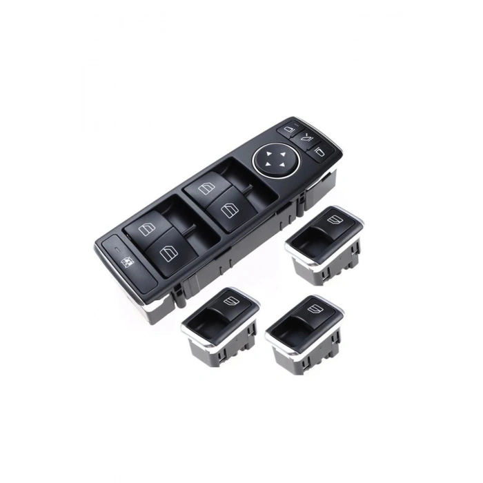 MERCEDES E SERİSİ W212 SOL DÖRTLÜ VE TEKLİ CAM DÜĞMESİ 2011--2016