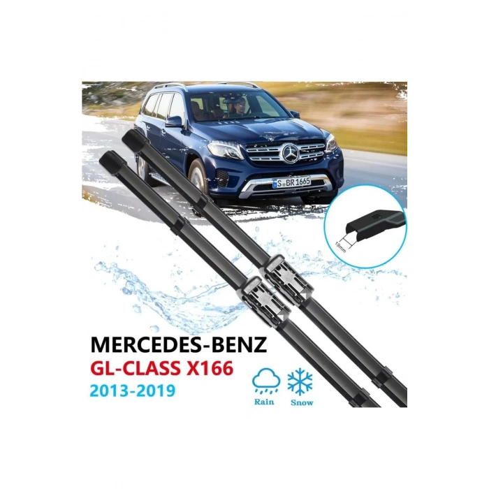 MERCEDES GL X166 ÖN CAM MUZ SİLECEK TAKIMI 2013--2019
