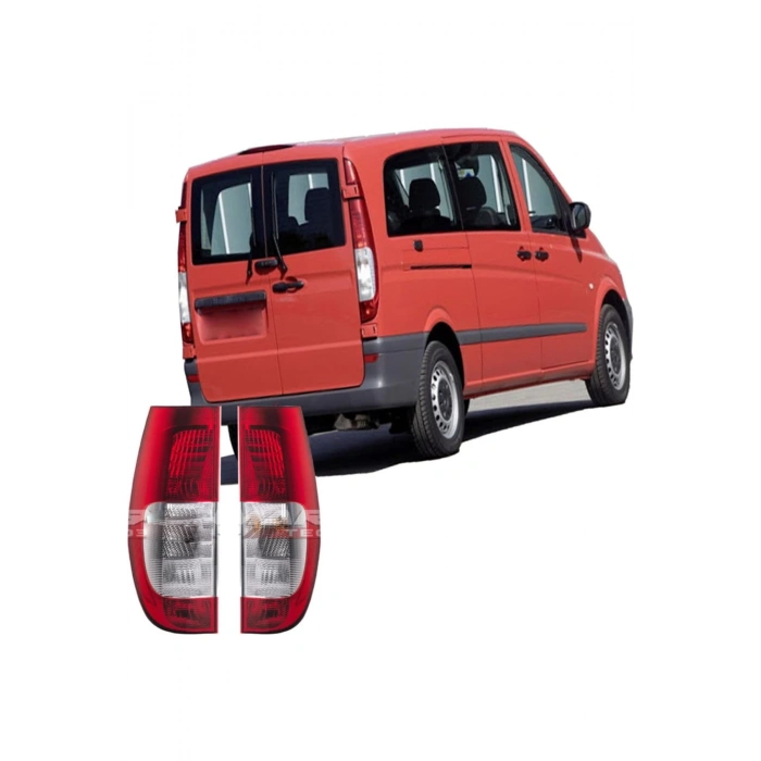 Mercedes Vito W639 Sağ+sol Arka Stop Lamba Takımı 2004--2013